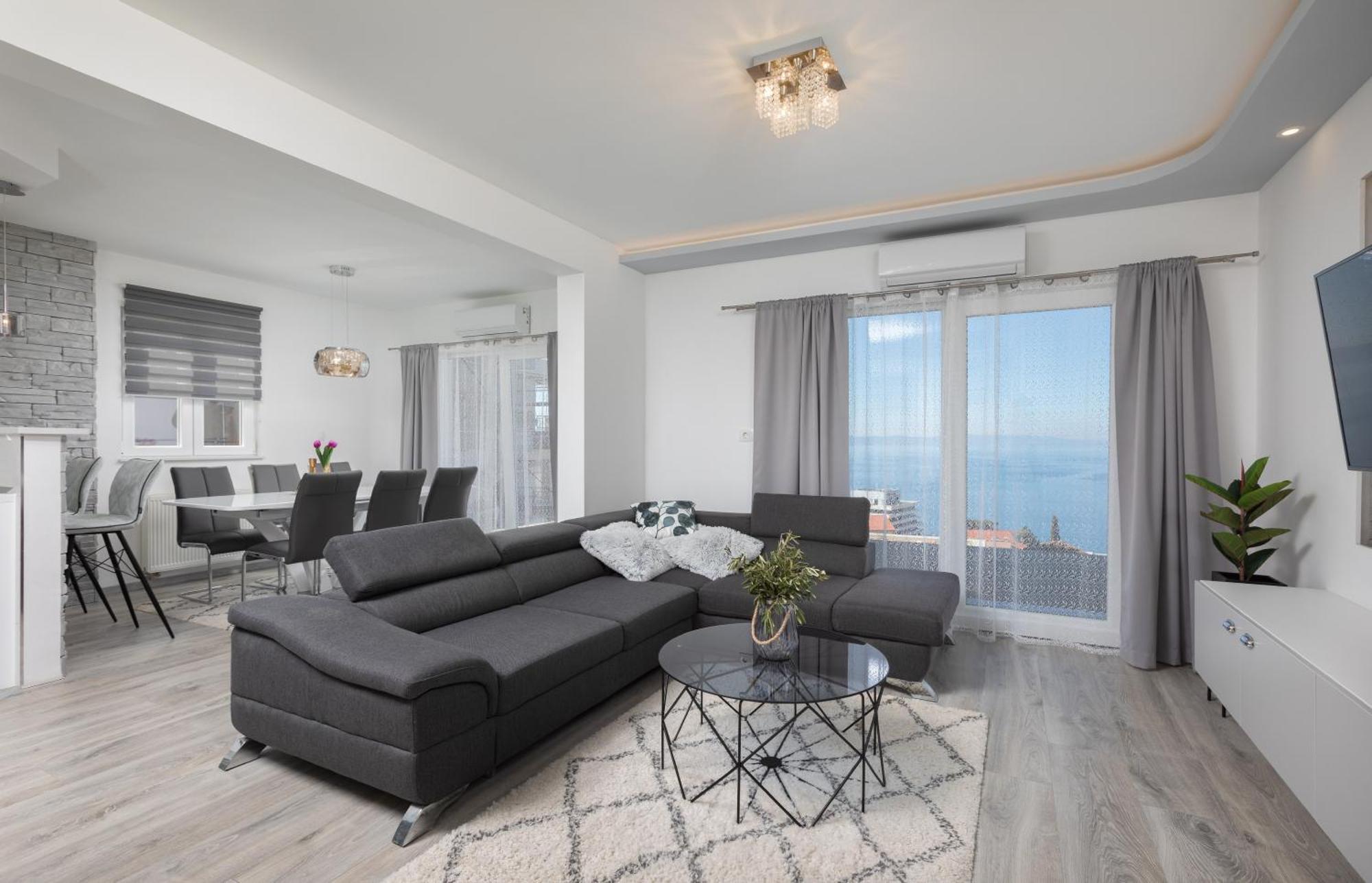 Luxury Holiday Home Dioniz بودغورا الغرفة الصورة